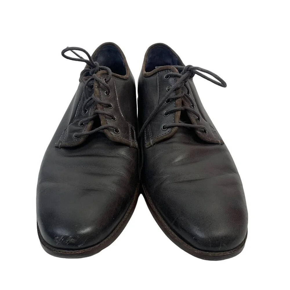 Cole Haan Size 10 Shoes Wagner Grand 360 Postman Brown Taupe Oxford Lace Up Mens